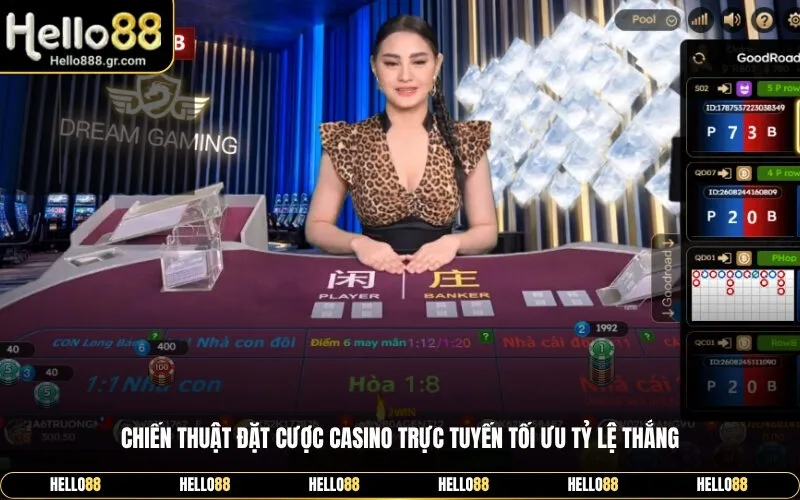 Chiến thuật đặt cược casino trực tuyến tối ưu tỷ lệ thắng
