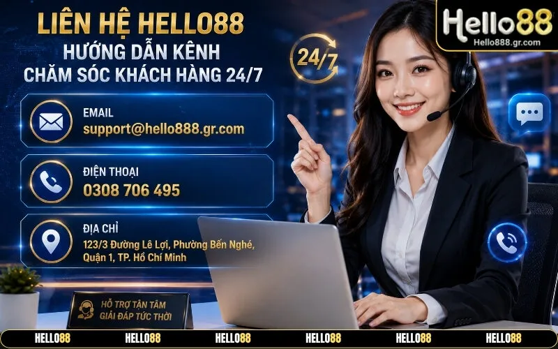 Liên Hệ Hello88 Hướng Dẫn Kênh Chăm Sóc Khách Hàng 247