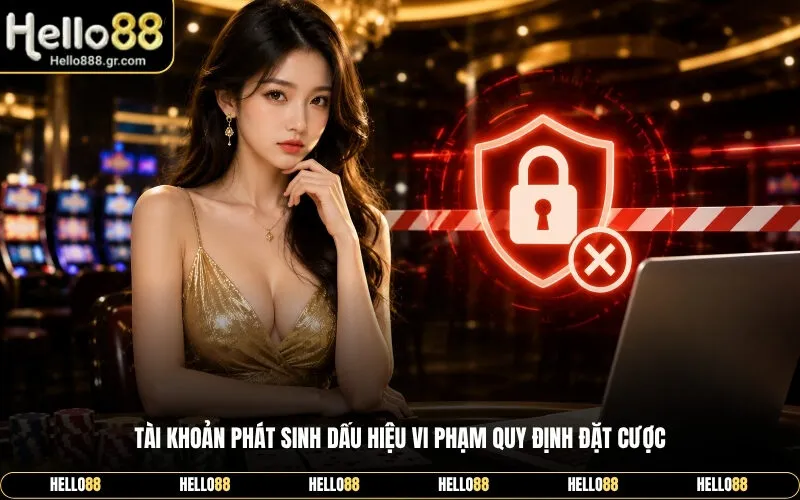 Tài Khoản Phát Sinh Dấu Hiệu Vi Phạm Quy Định Đặt Cược