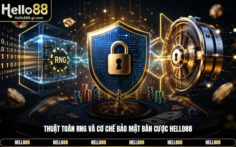 Thuật toán RNG và cơ chế bảo mật bàn cược Hello88