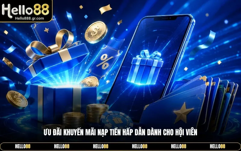 Ưu Đãi Khuyến Mãi Nạp Tiền Hấp Dẫn Dành Cho Hội Viên